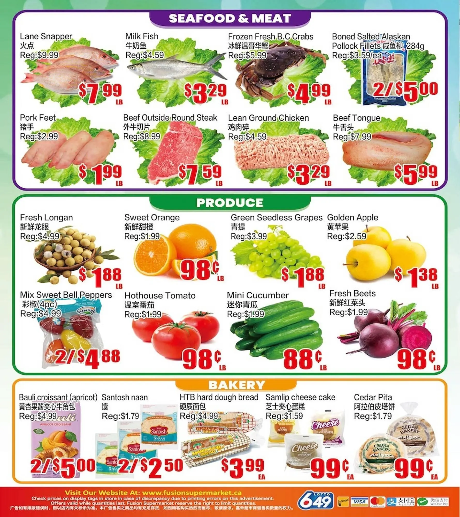 Fusion Supermarket flyer from May 9 to May 15 2025 - flyer page 4