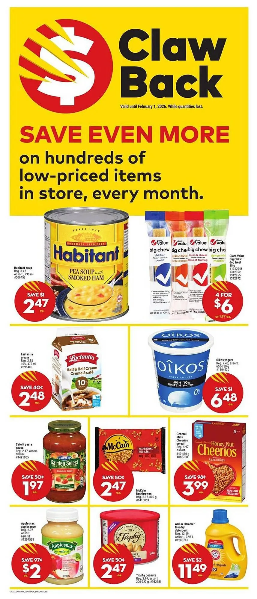 Giant Tiger flyer from January 7 to January 13 2026 - flyer page 7