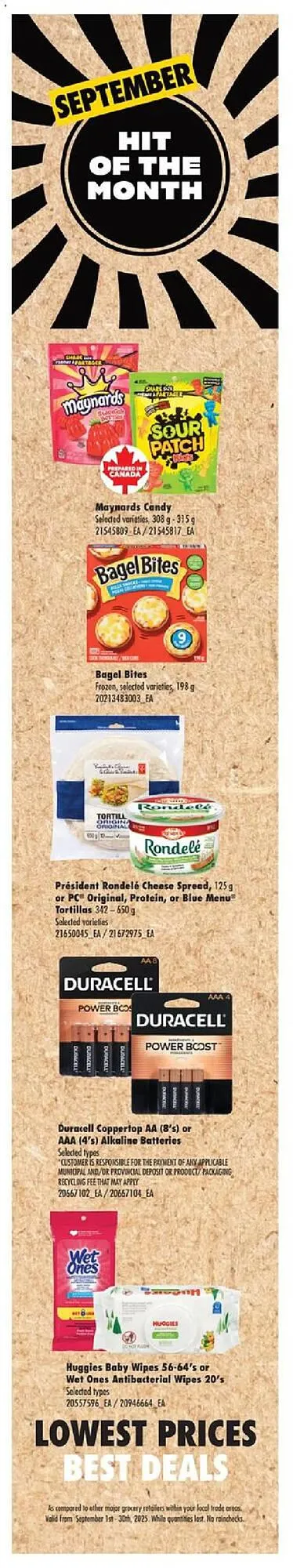 Real Canadian Superstore flyer from September 11 to September 18 2025 - flyer page 7