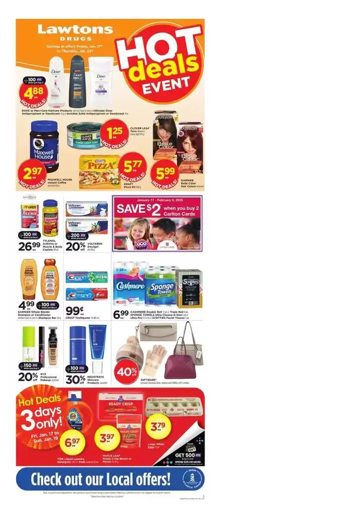 Weekly Ad from January 17 to January 23 2025 - flyer page 1