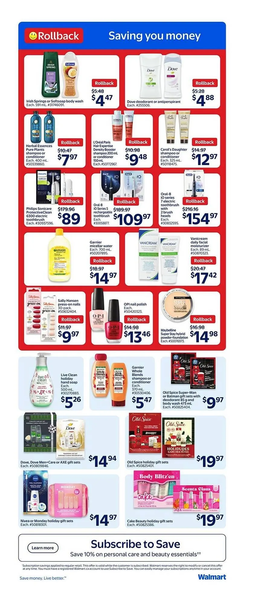 Walmart flyer from November 27 to December 3 2025 - flyer page 9