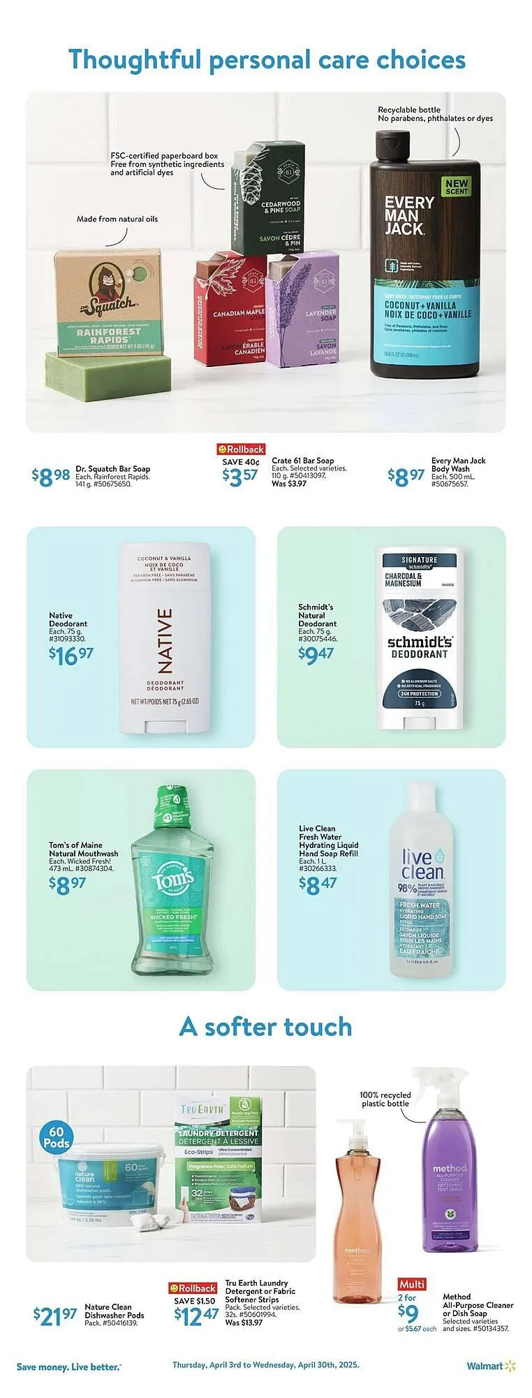 Walmart flyer from April 24 to May 1 2025 - flyer page 15