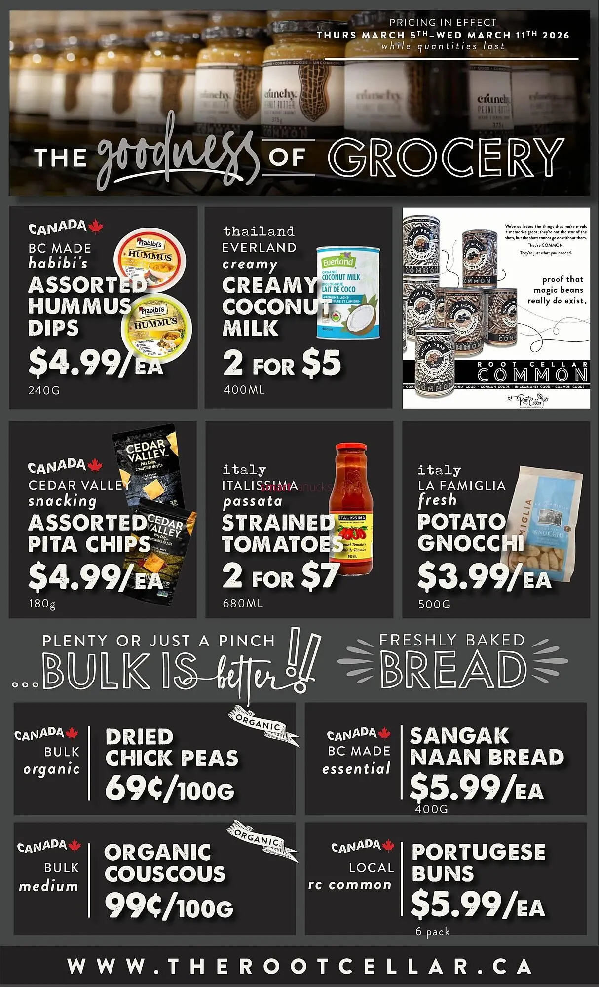 The Root Cellar flyer from March 5 to March 11 2026 - flyer page 5