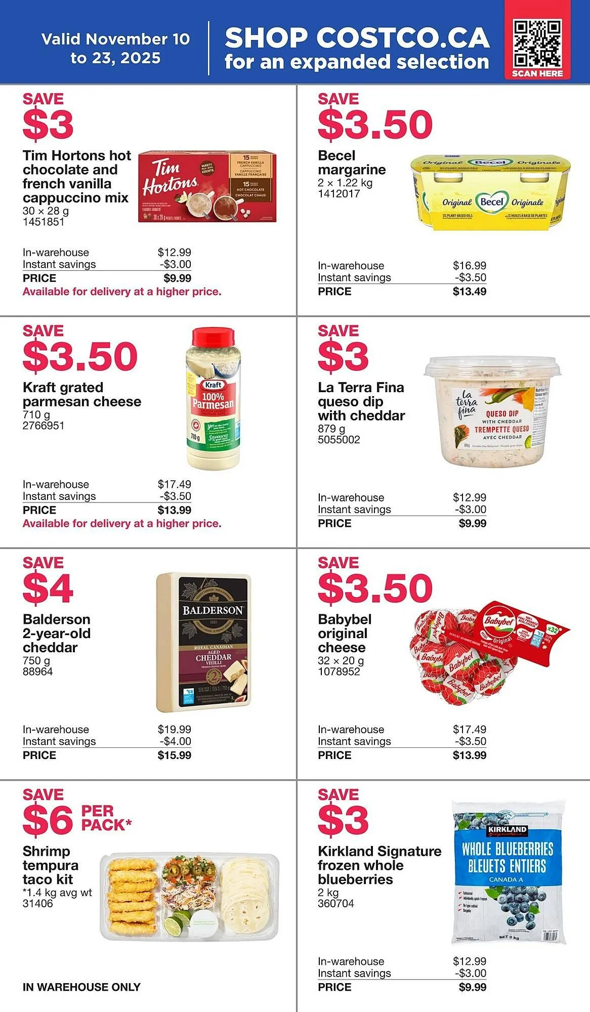 Costco flyer from October 23 to November 5 2025 - flyer page 17