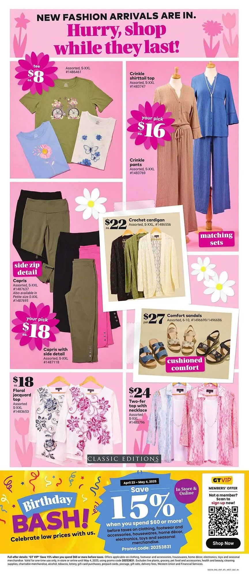 Giant Tiger flyer from April 24 to May 1 2025 - flyer page 8