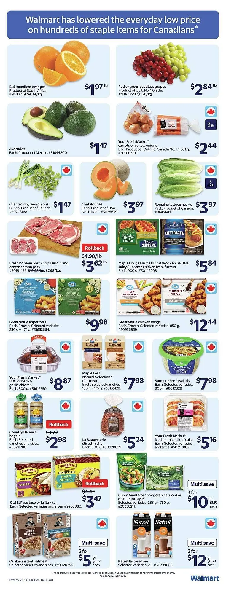 Walmart flyer from September 12 to September 19 2025 - flyer page 10