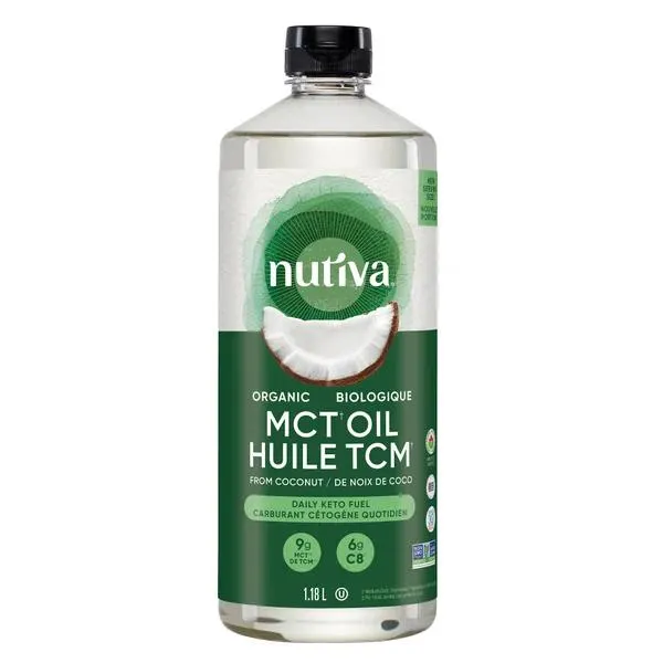 Nutiva Certified Organic MCT Oil, 1.18L