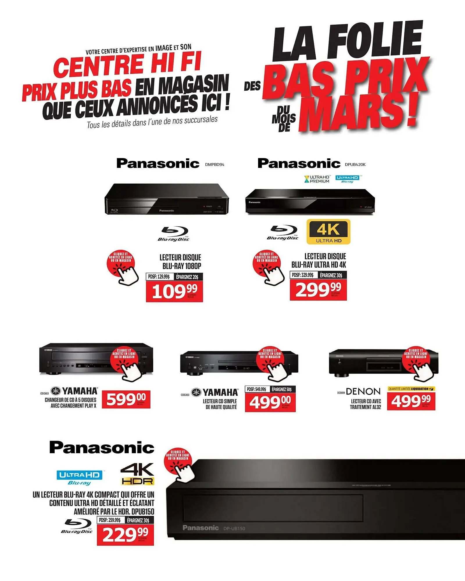 Centre Hi-Fi flyer from March 21 to March 27 2025 - flyer page 45