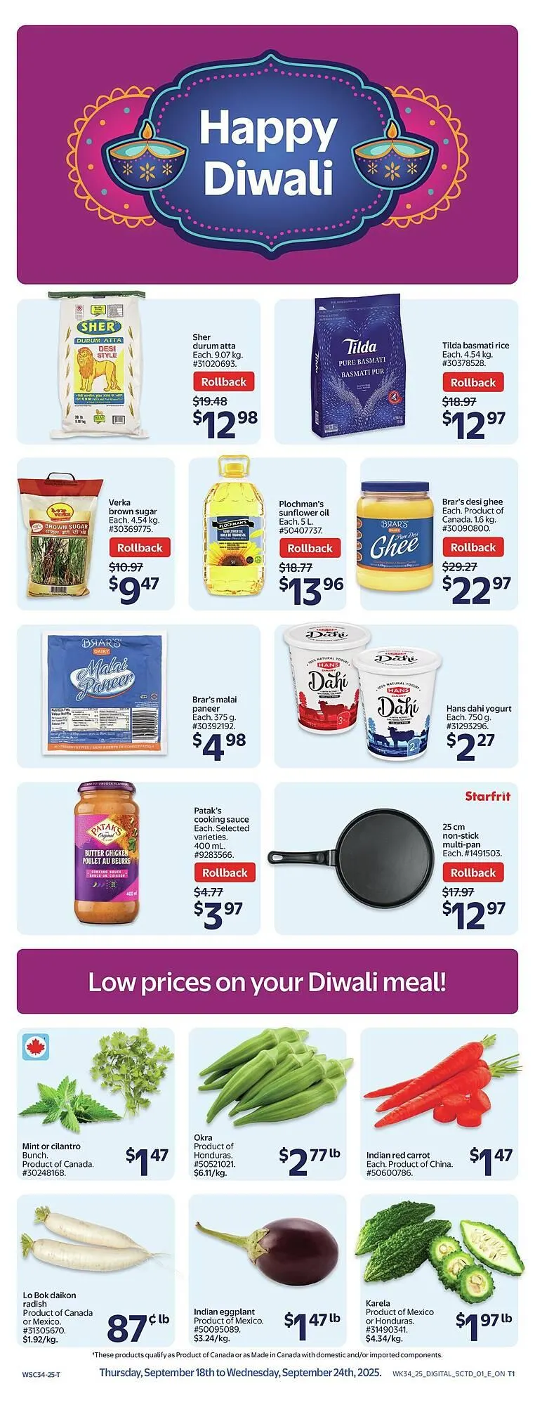 Walmart flyer from September 18 to September 25 2025 - flyer page 8