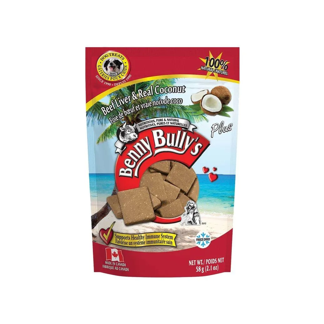 Benny Bully's, Liver Plus Coconut - 58 g - Dog Treat