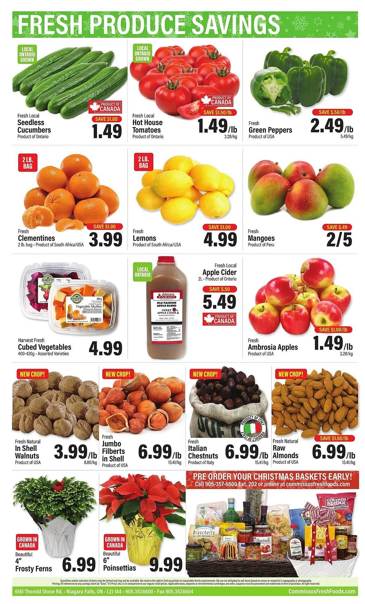Commisso's Fresh Foods flyer from November 28 to December 4 2025 - flyer page 12
