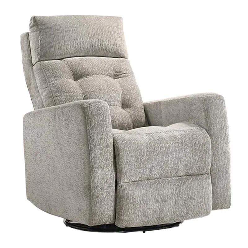 Fauteuil inclinable électrique berçant et pivotant avec appui-tête ajustable