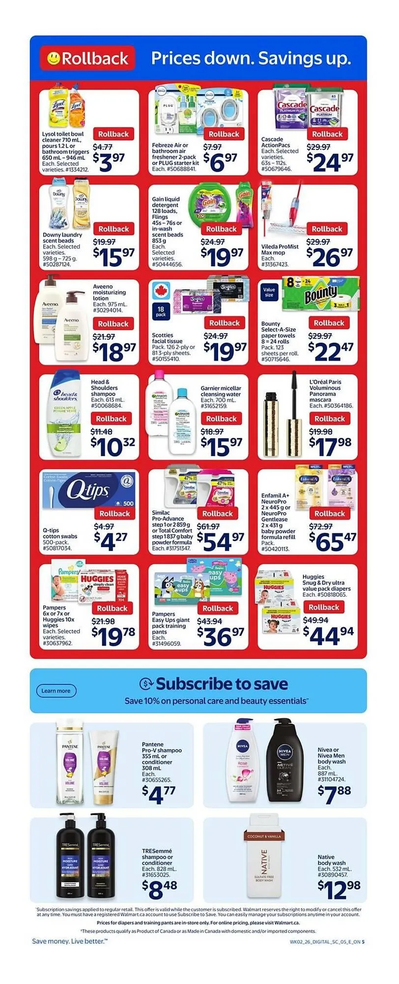 Walmart flyer from February 5 to February 11 2026 - flyer page 10