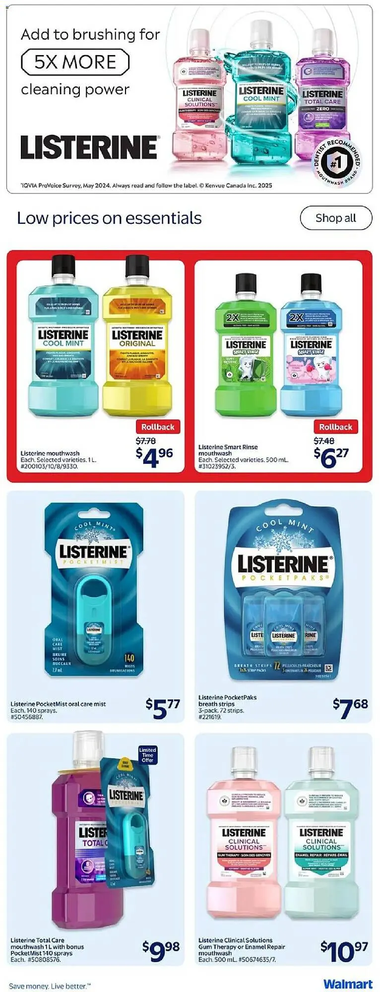 Walmart flyer from August 7 to August 14 2025 - flyer page 16