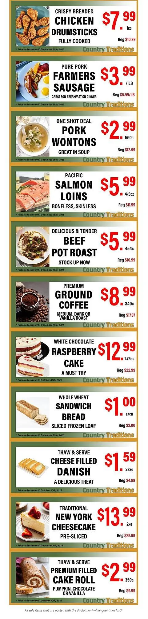 Country Traditions flyer from December 19 to December 25 2025 - flyer page 2