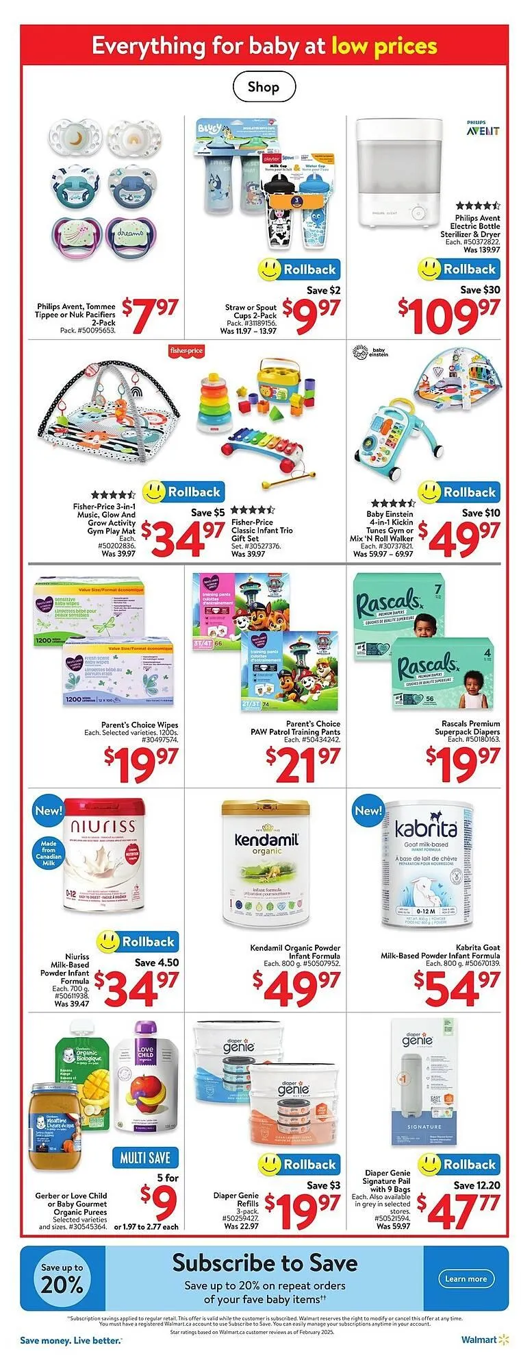 Walmart flyer from March 26 to April 1 2025 - flyer page 14