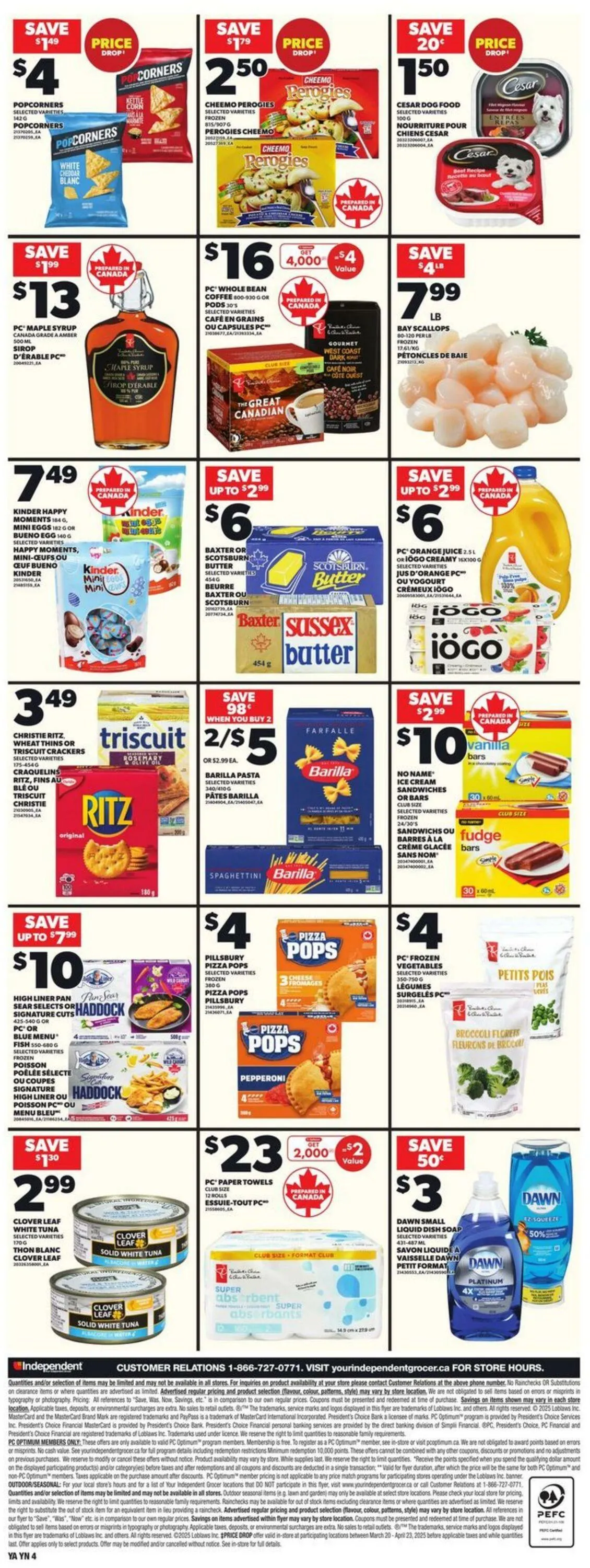 Independent Current flyer from March 27 to April 2 2025 - flyer page 4