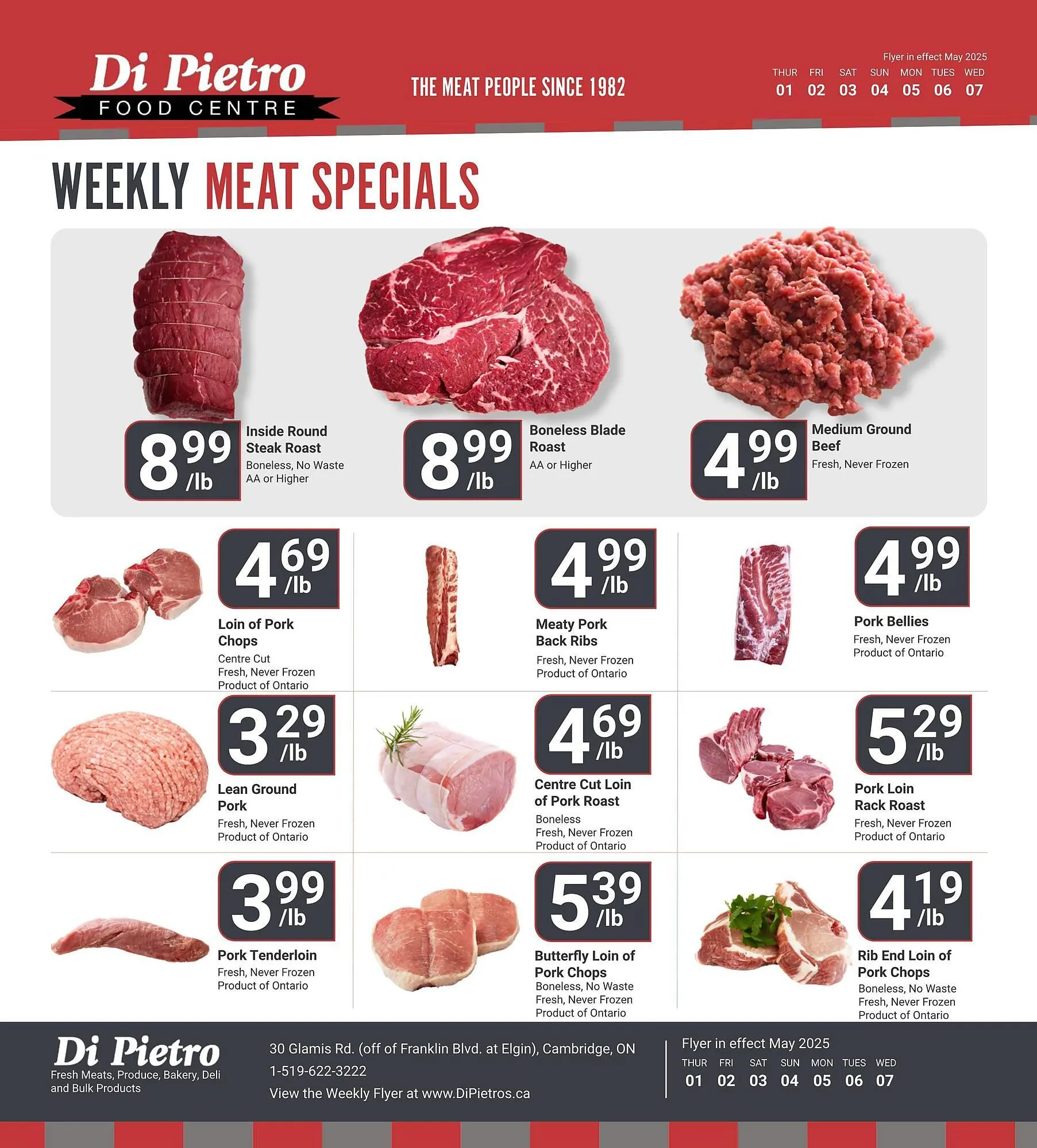 Di Pietro flyer from May 1 to May 7 2025 - flyer page 2