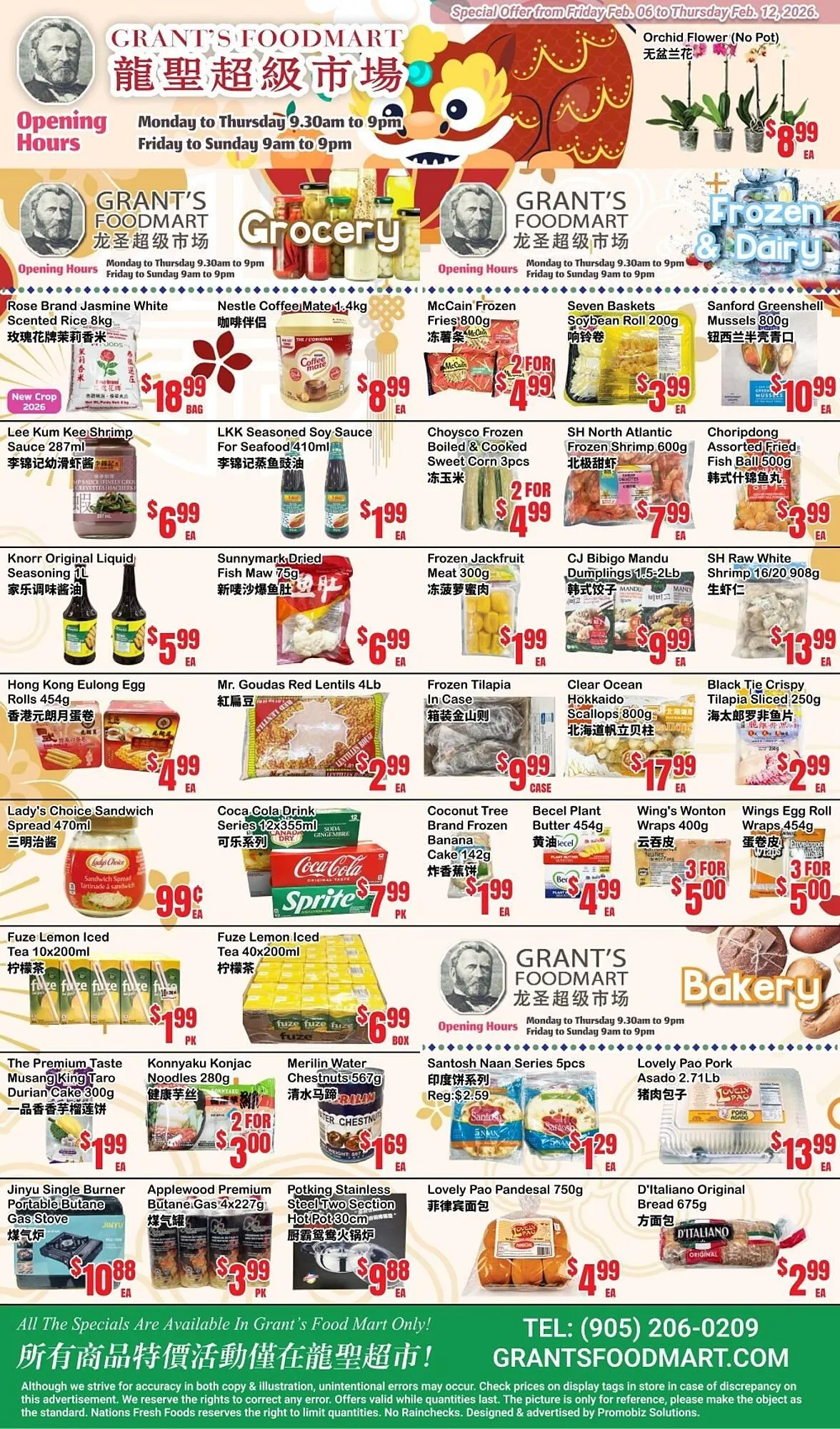 Grants Foodmart flyer - 1