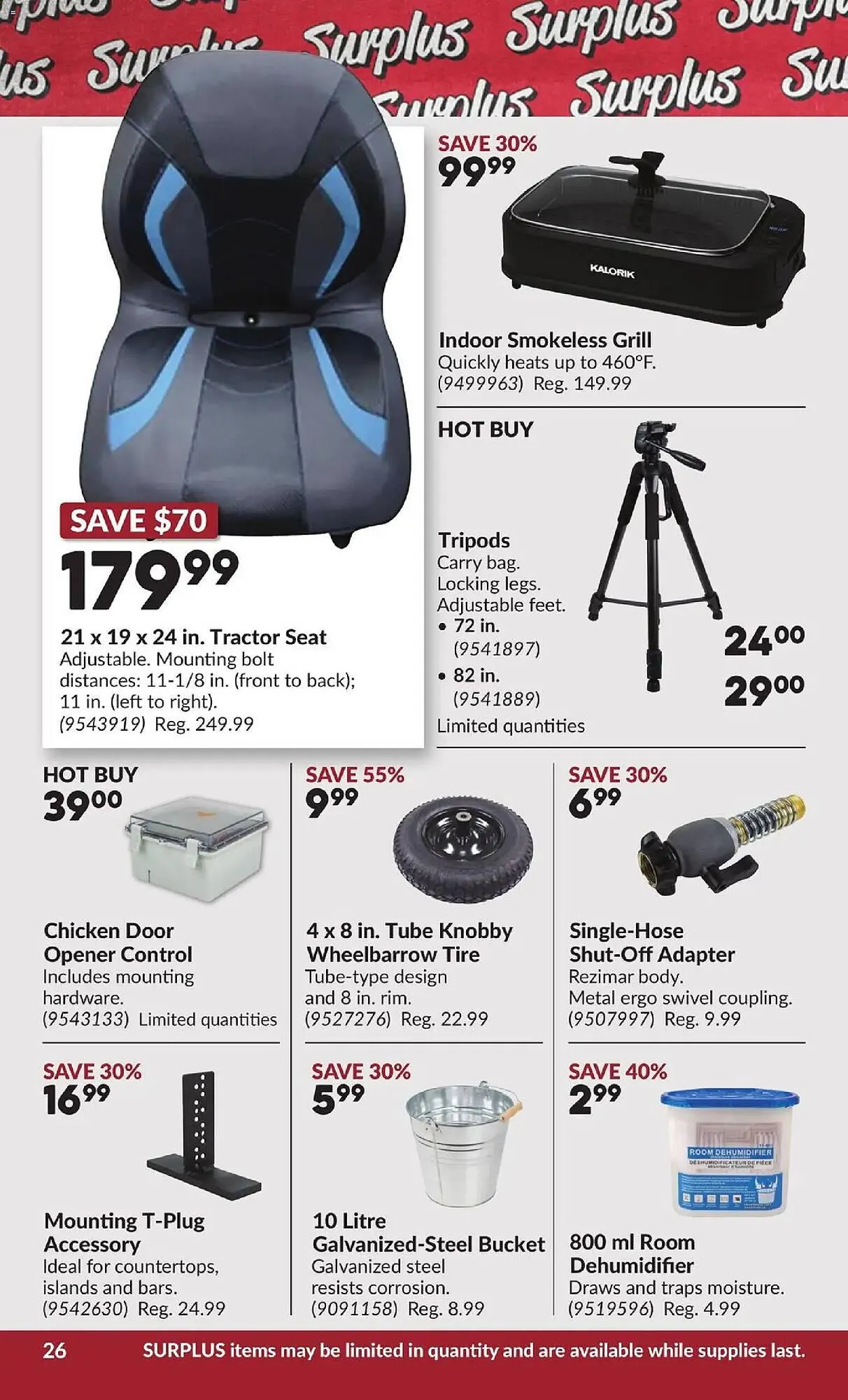 Princess Auto flyer from February 24 to March 9 2026 - flyer page 30