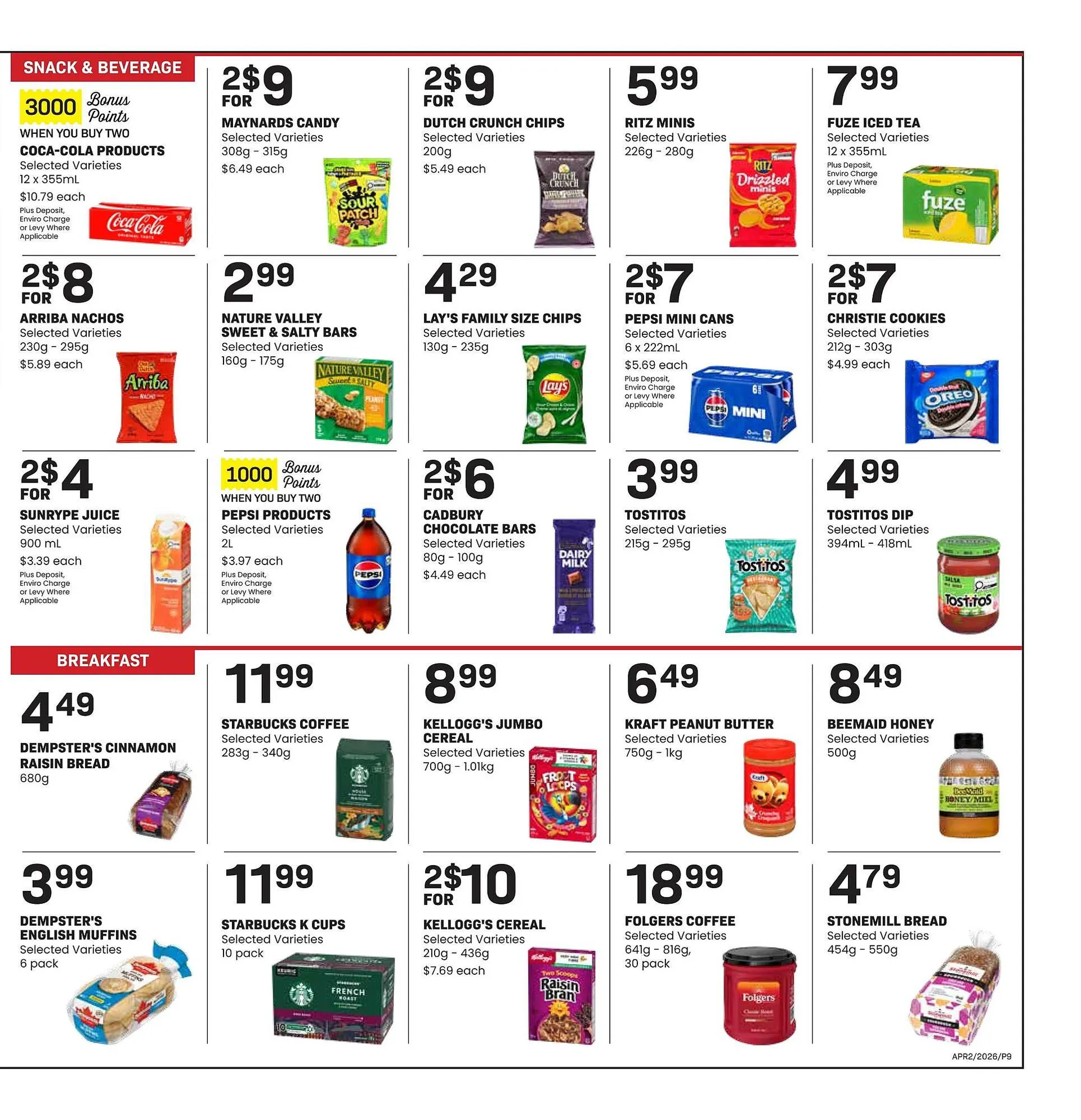 Freson Bros flyer from March 27 to April 2 2026 - flyer page 9
