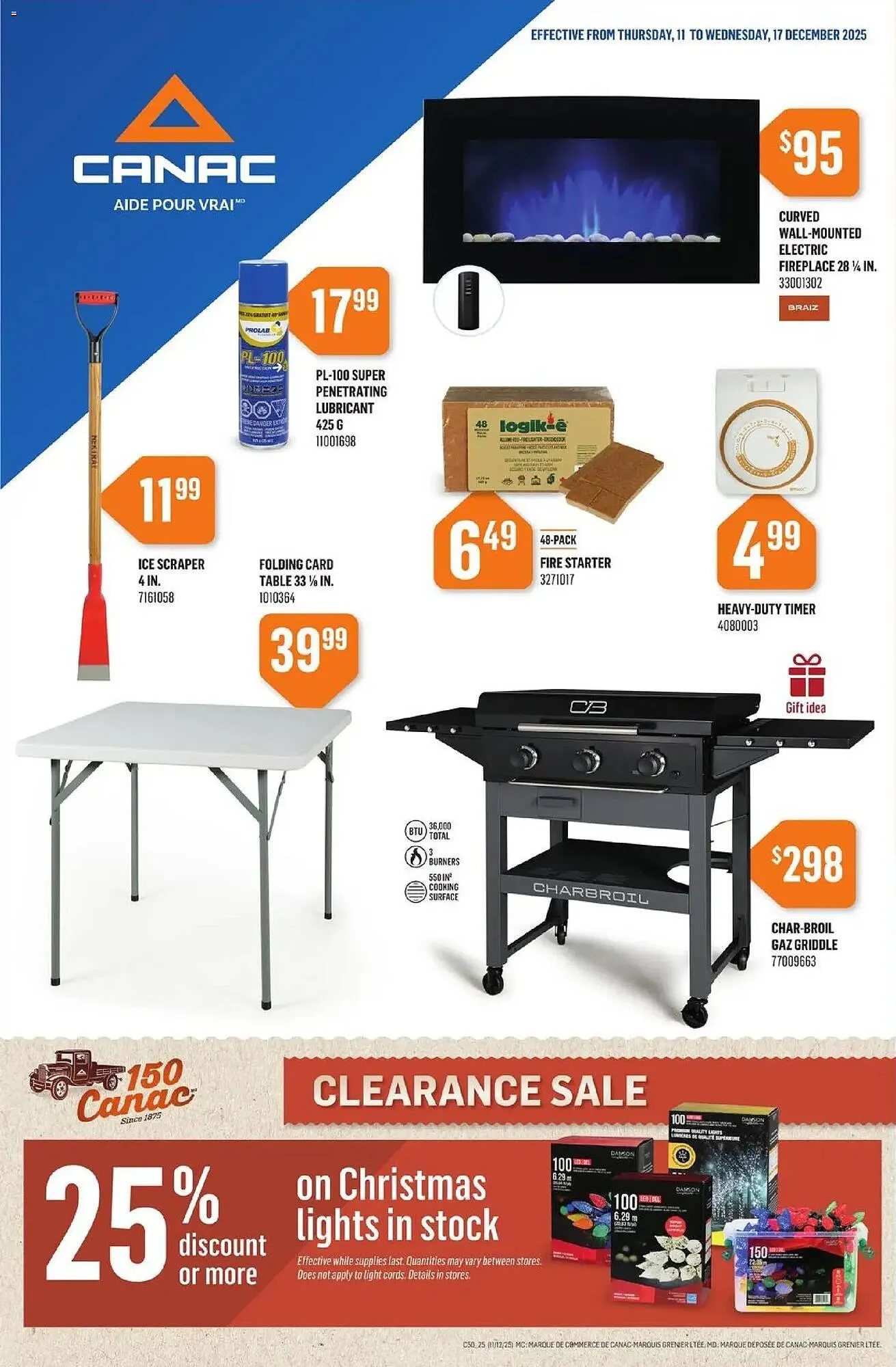 Canac flyer from December 11 to December 17 2025 - flyer page 1