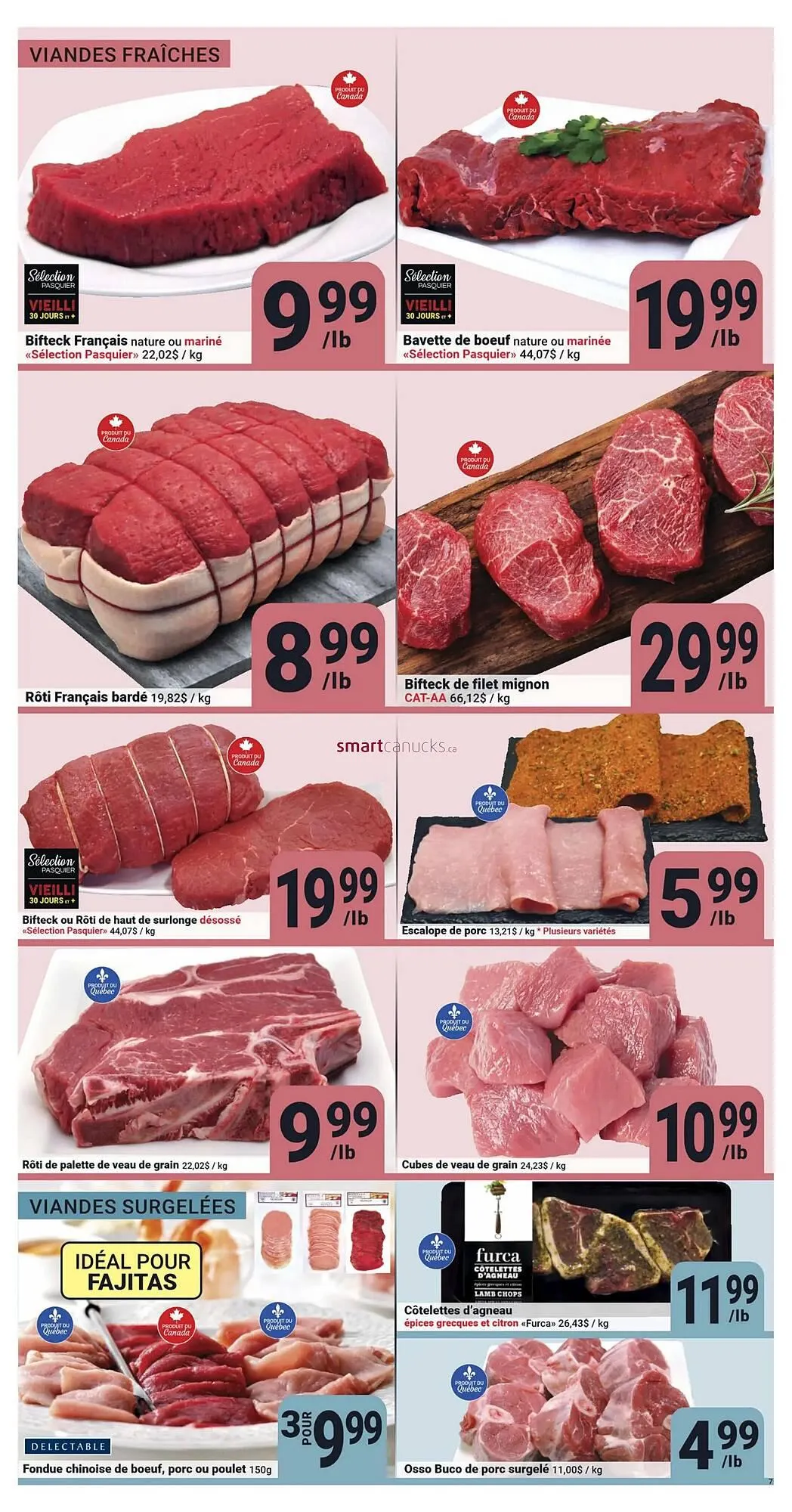 Pasquier flyer from August 21 to August 27 2025 - flyer page 7