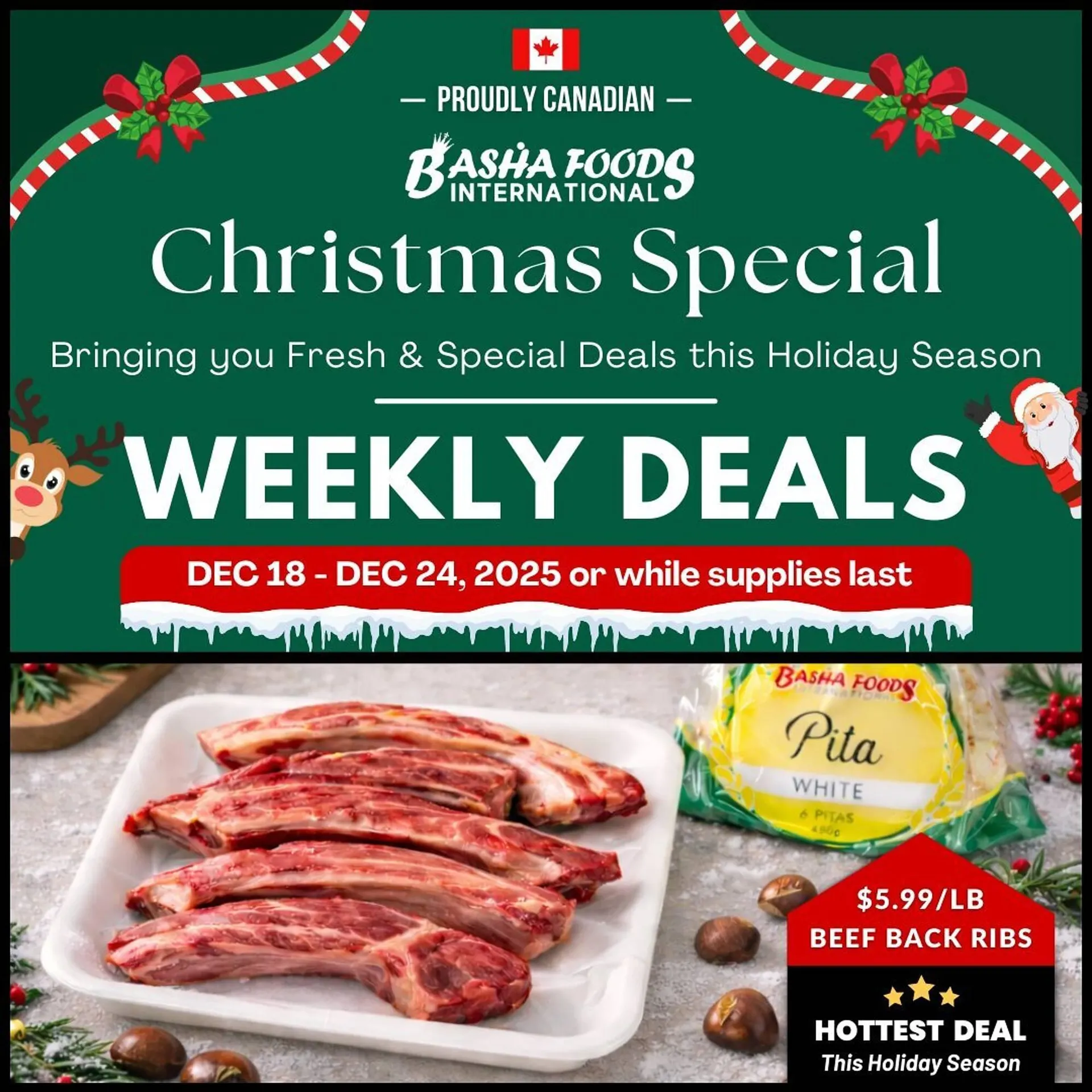 Basha Foods flyer from December 18 to December 24 2025 - flyer page 1