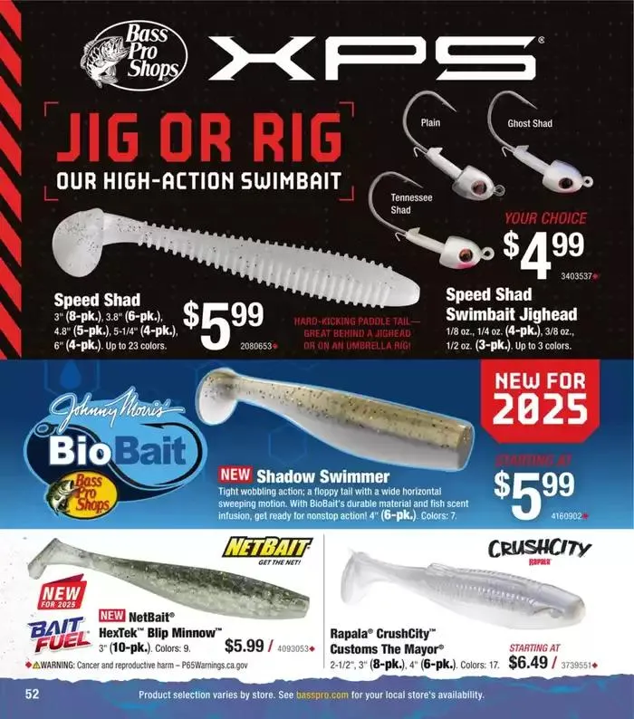 Fishing Specialist Catalog from March 5 to April 3 2025 - flyer page 53