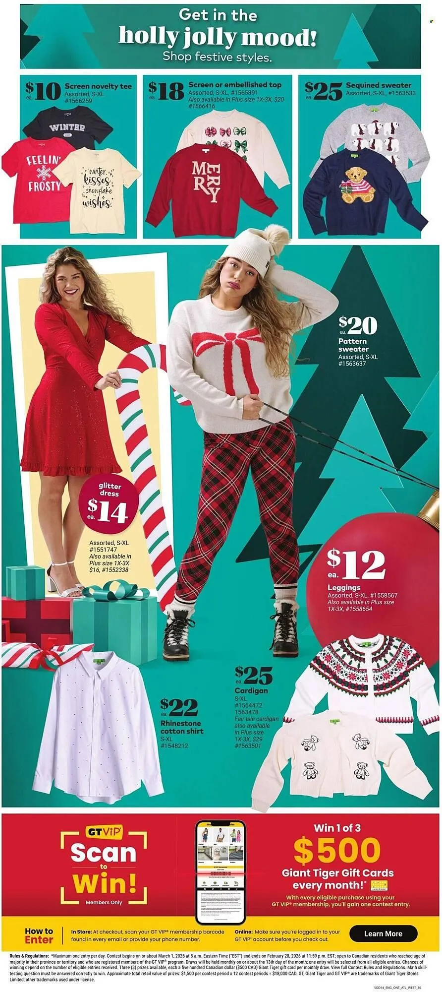 Giant Tiger flyer from November 5 to November 11 2025 - flyer page 12