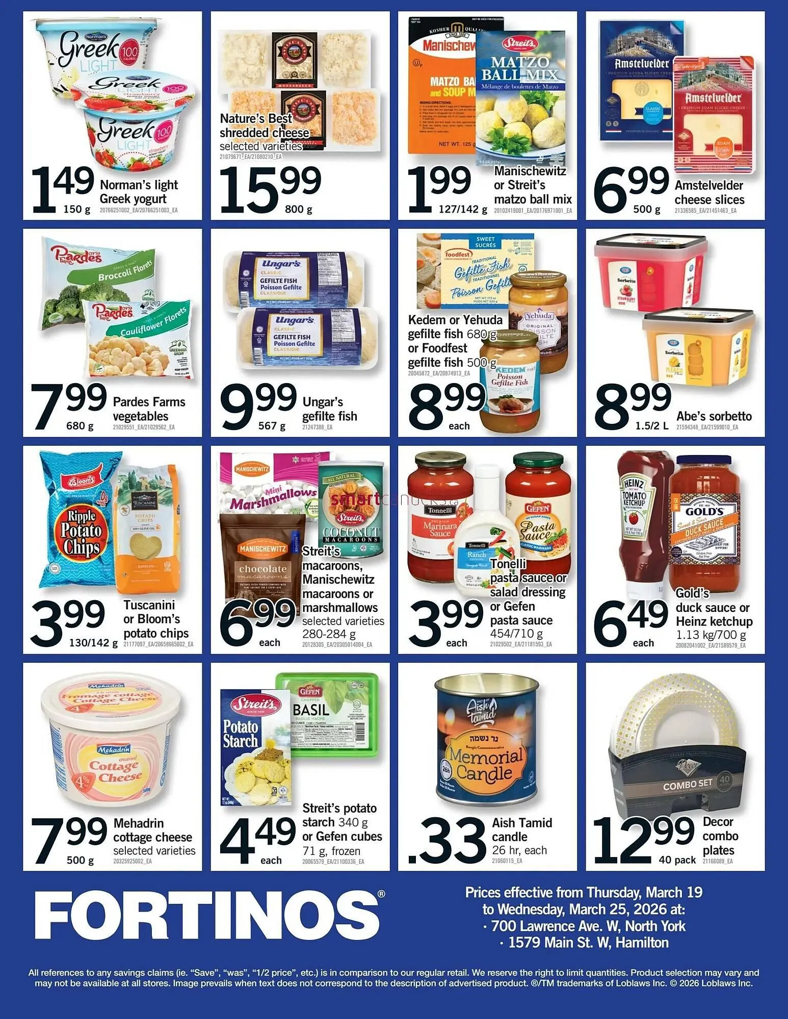 Fortinos flyer from March 19 to March 25 2026 - flyer page 27