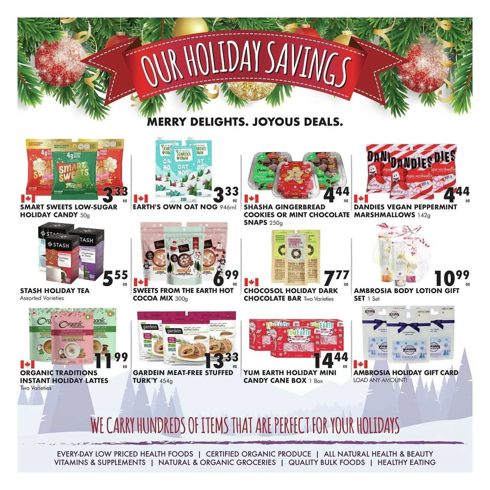 Ambrosia Natural Foods flyer from December 1 to January 1 2026 - flyer page 5