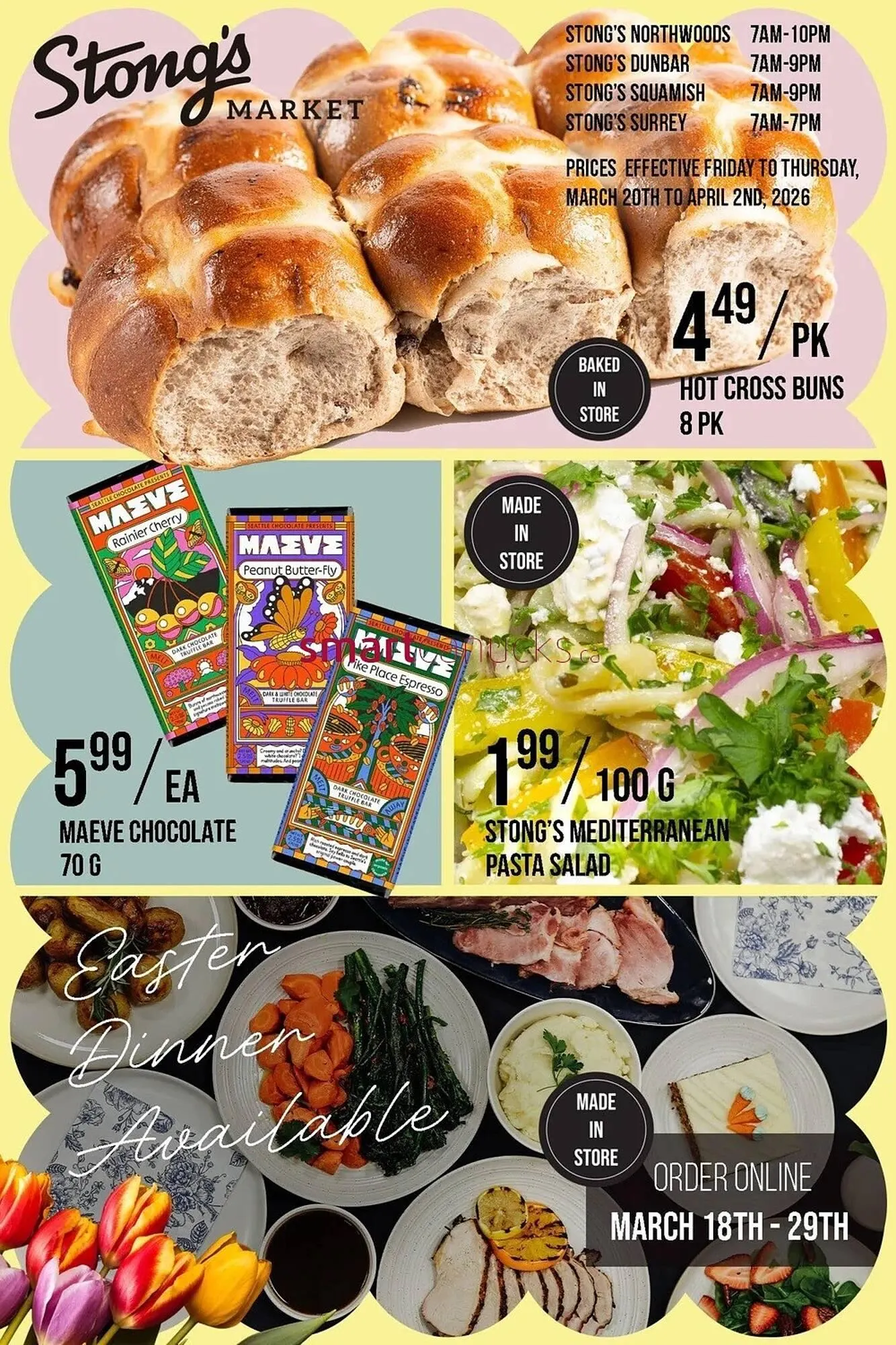 Stong's Market flyer from March 20 to April 2 2026 - flyer page 1