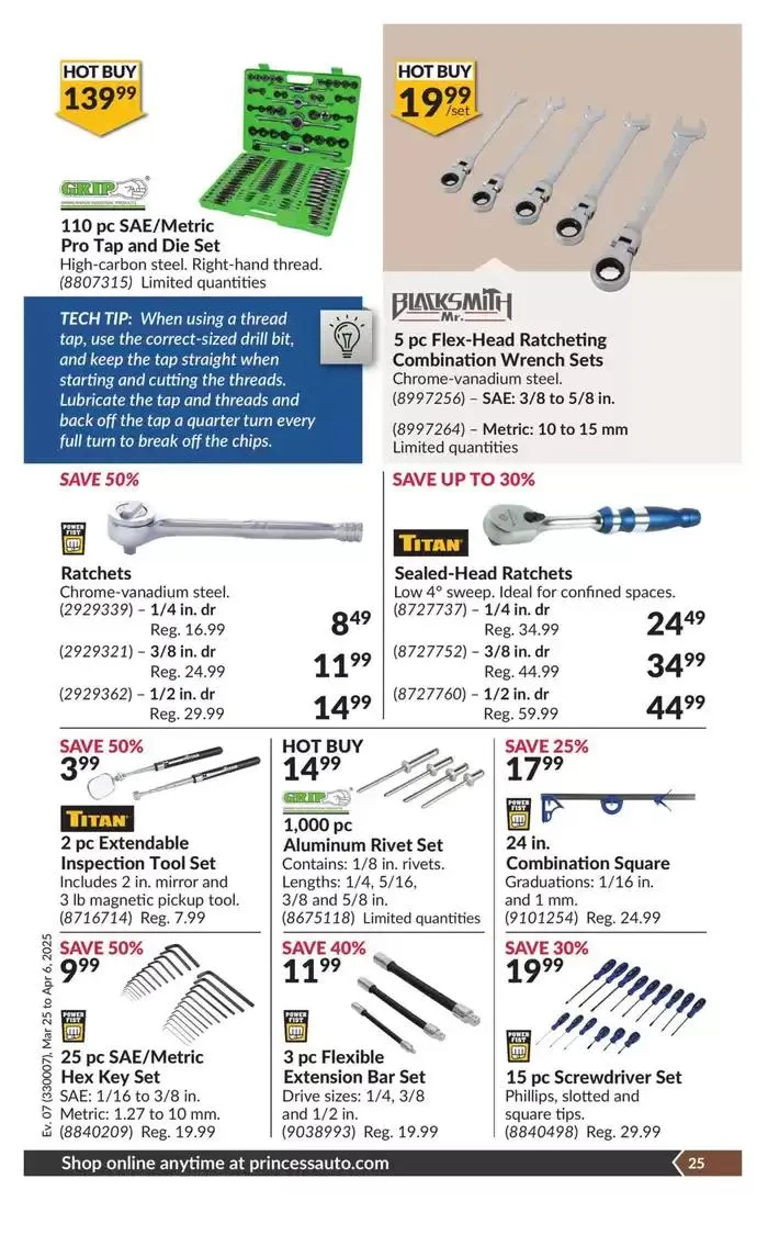 National Sale from March 25 to April 6 2025 - flyer page 30
