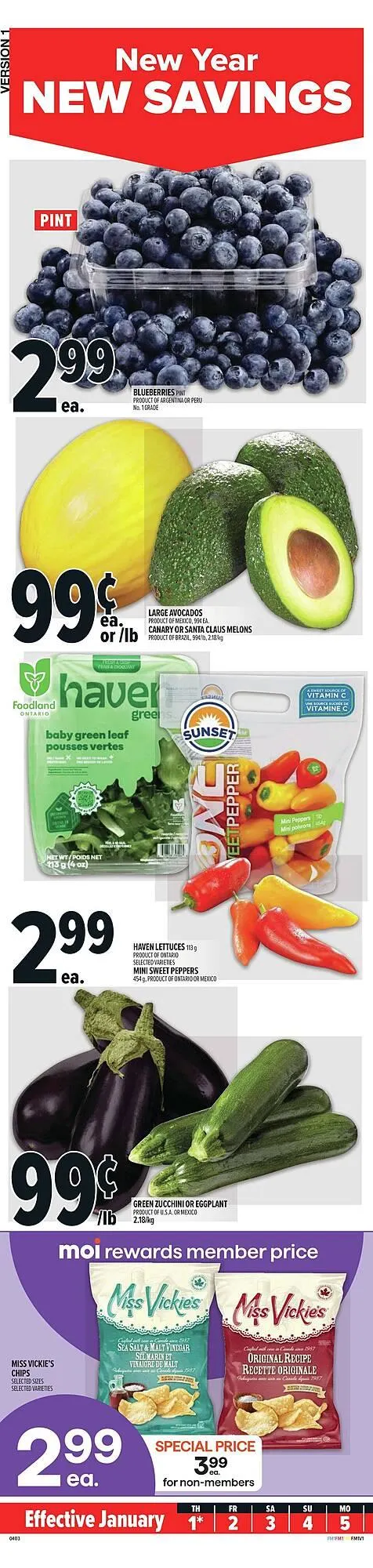 Metro flyer from January 1 to January 8 2026 - flyer page 2