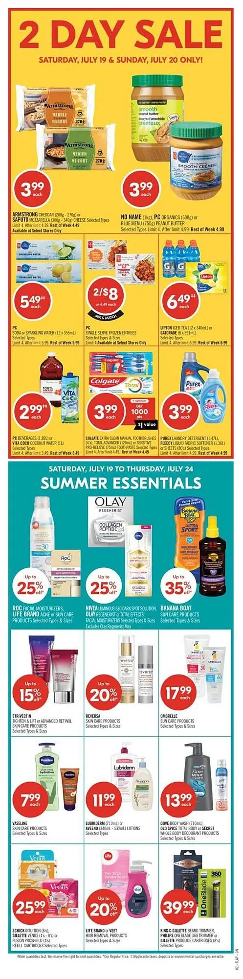 Shoppers Drug Mart flyer from July 19 to July 25 2025 - flyer page 3