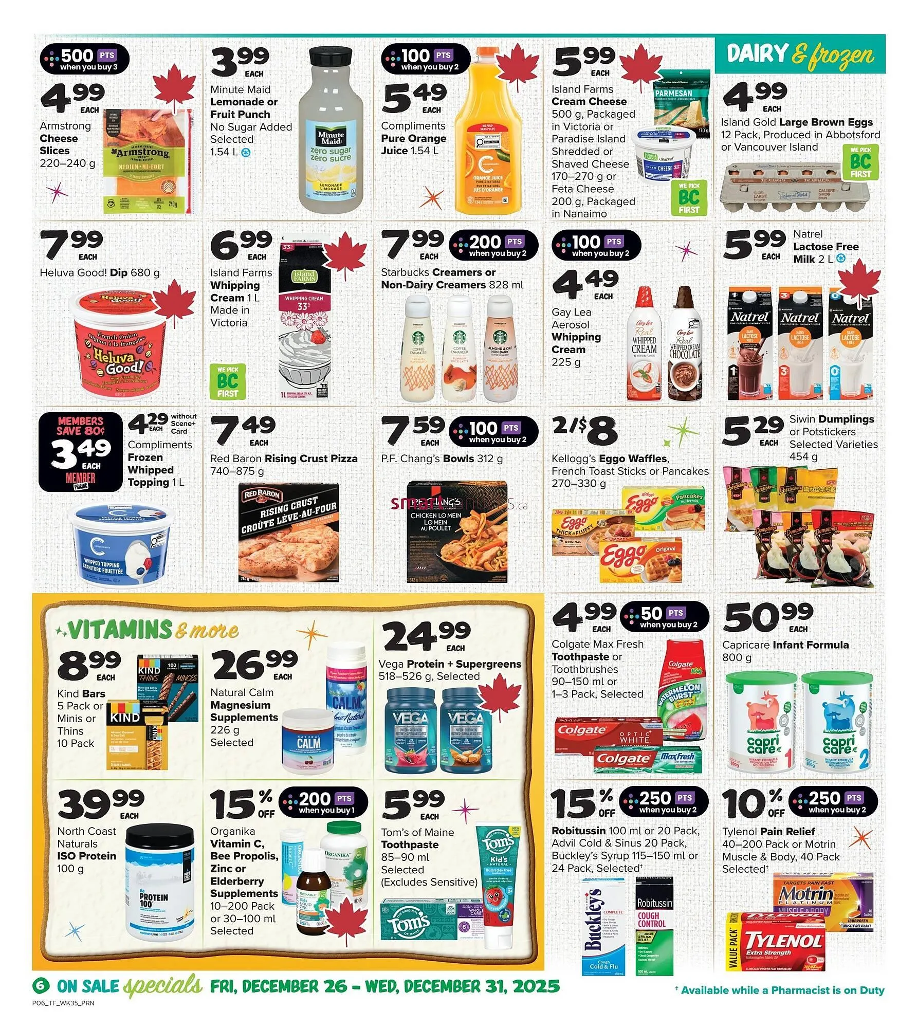 Thrifty Foods flyer from December 26 to December 31 2025 - flyer page 7
