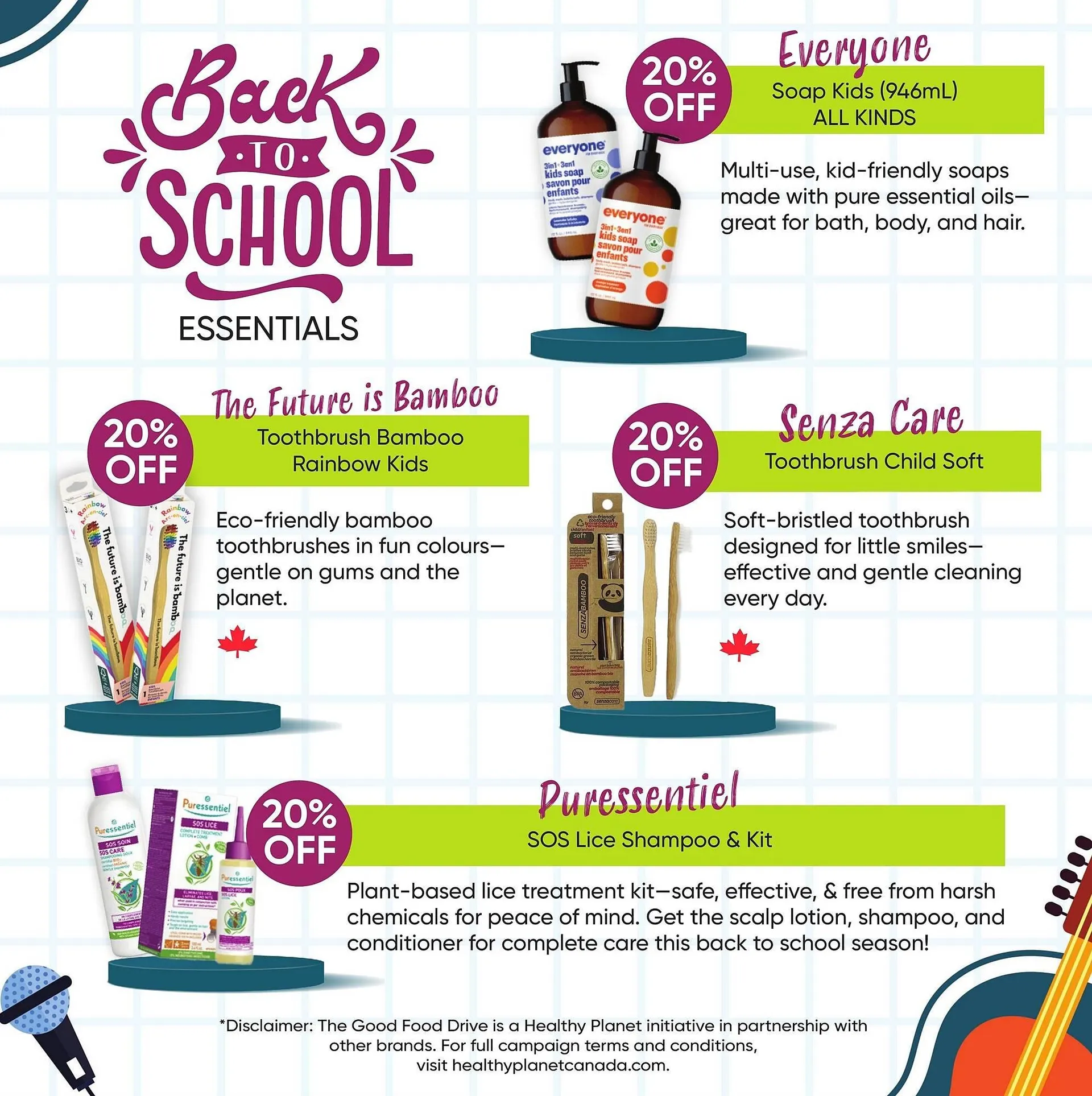 Healthy Planet flyer from August 7 to September 3 2025 - flyer page 7