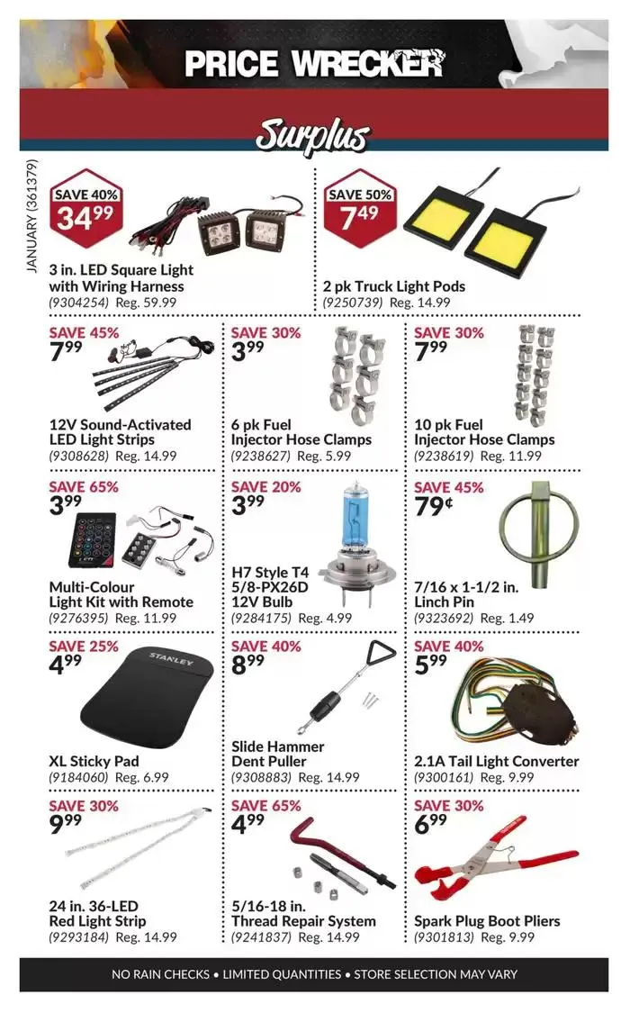 Price Wrecker from January 1 to January 31 2025 - flyer page 2