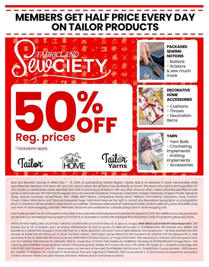 Flyer from May 1 to May 31 2024 - flyer page 18