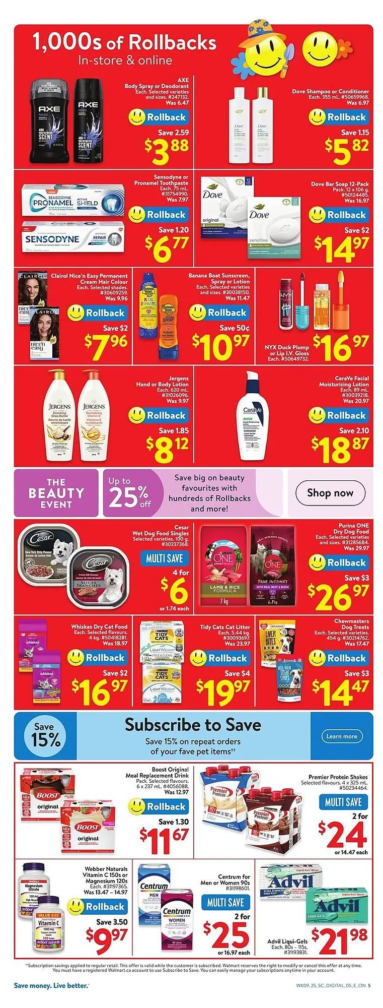 Walmart flyer from March 26 to April 1 2025 - flyer page 10