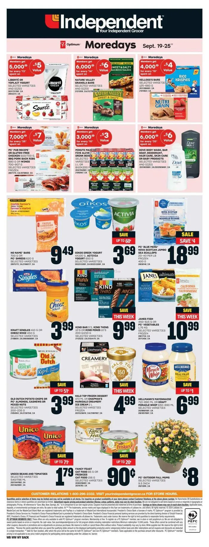 Independent Grocer weeky flyer from September 19 to September 25 2024 - flyer page 13