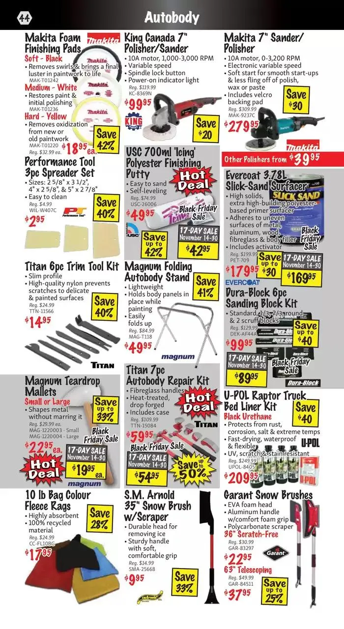 KMS Tools November 2024 Black Friday Sale from November 1 to November 15 2024 - flyer page 44