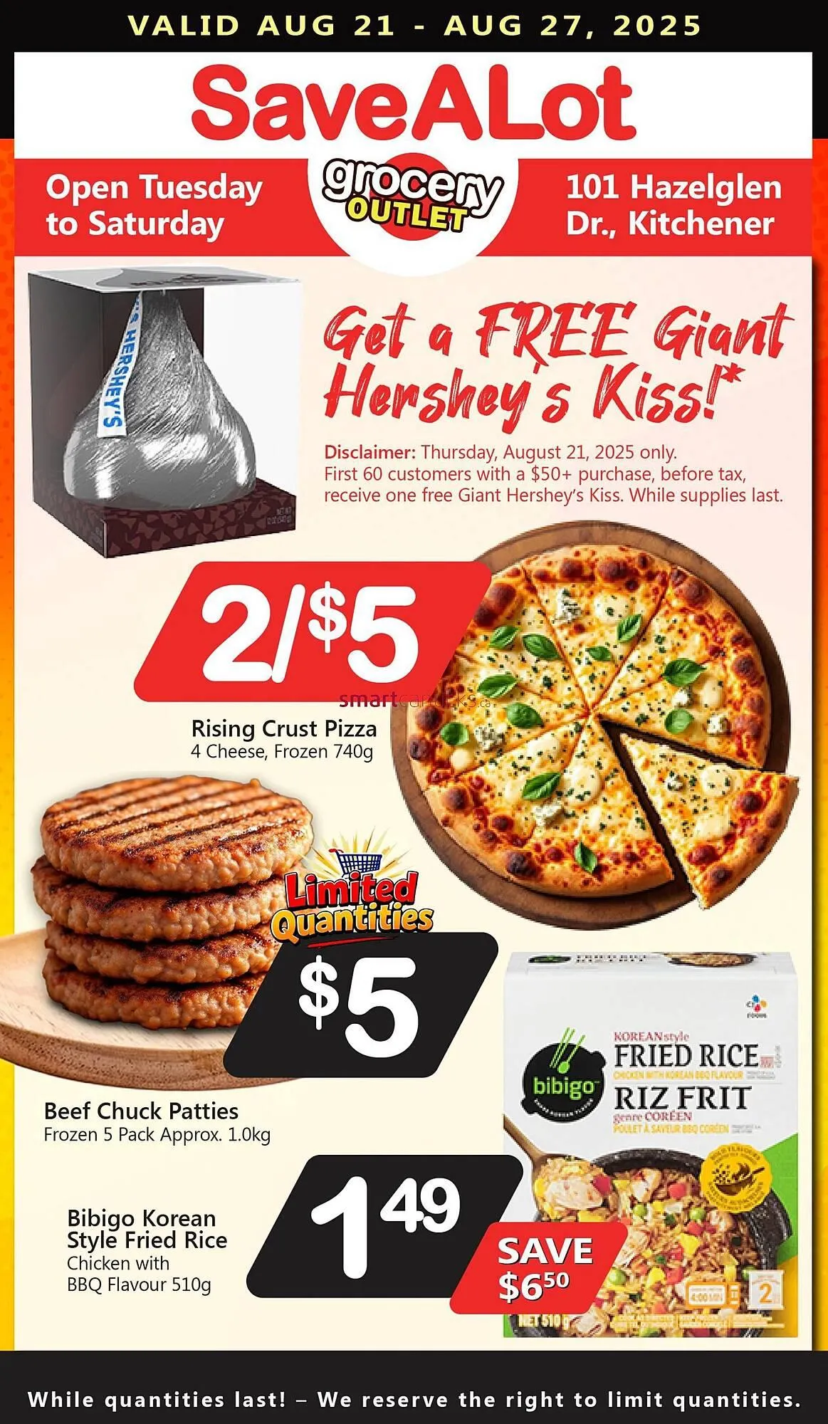 Save on Foods flyer from August 21 to August 27 2025 - flyer page 1