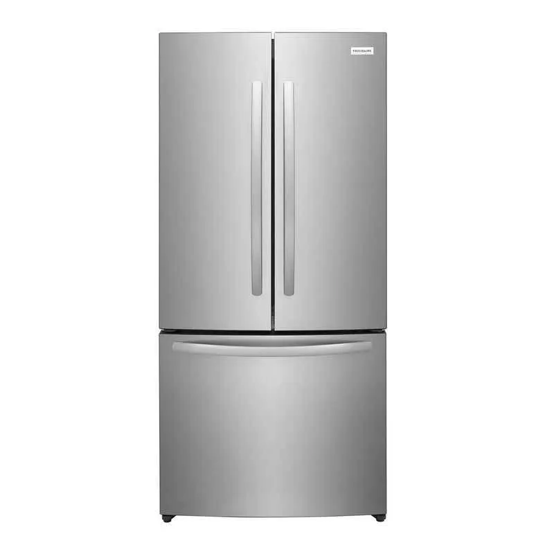 FRIGIDAIRE Réfrigérateur 17,6 pi3 32 po Inox Congélateur en bas, Portes françaises - FRFG1723AV