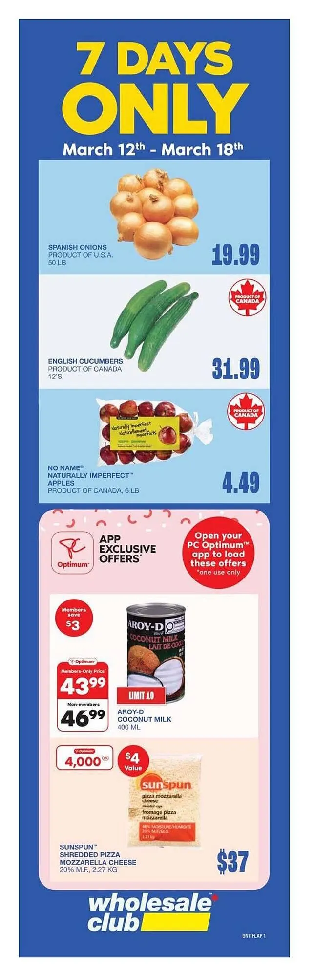 Wholesale Club flyer from March 12 to March 19 2026 - flyer page 2