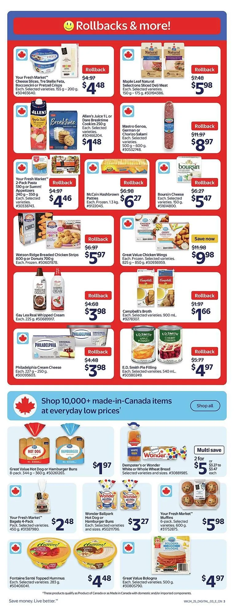 Walmart flyer from July 11 to July 18 2025 - flyer page 4