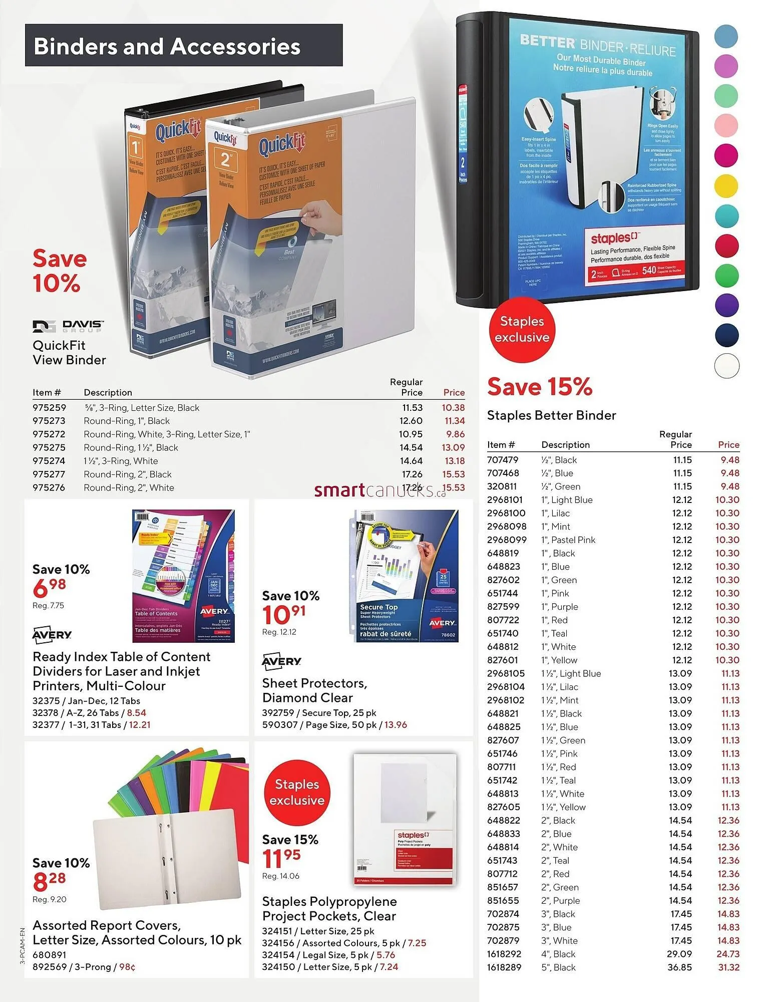 Staples flyer from April 16 to April 22 2025 - flyer page 3