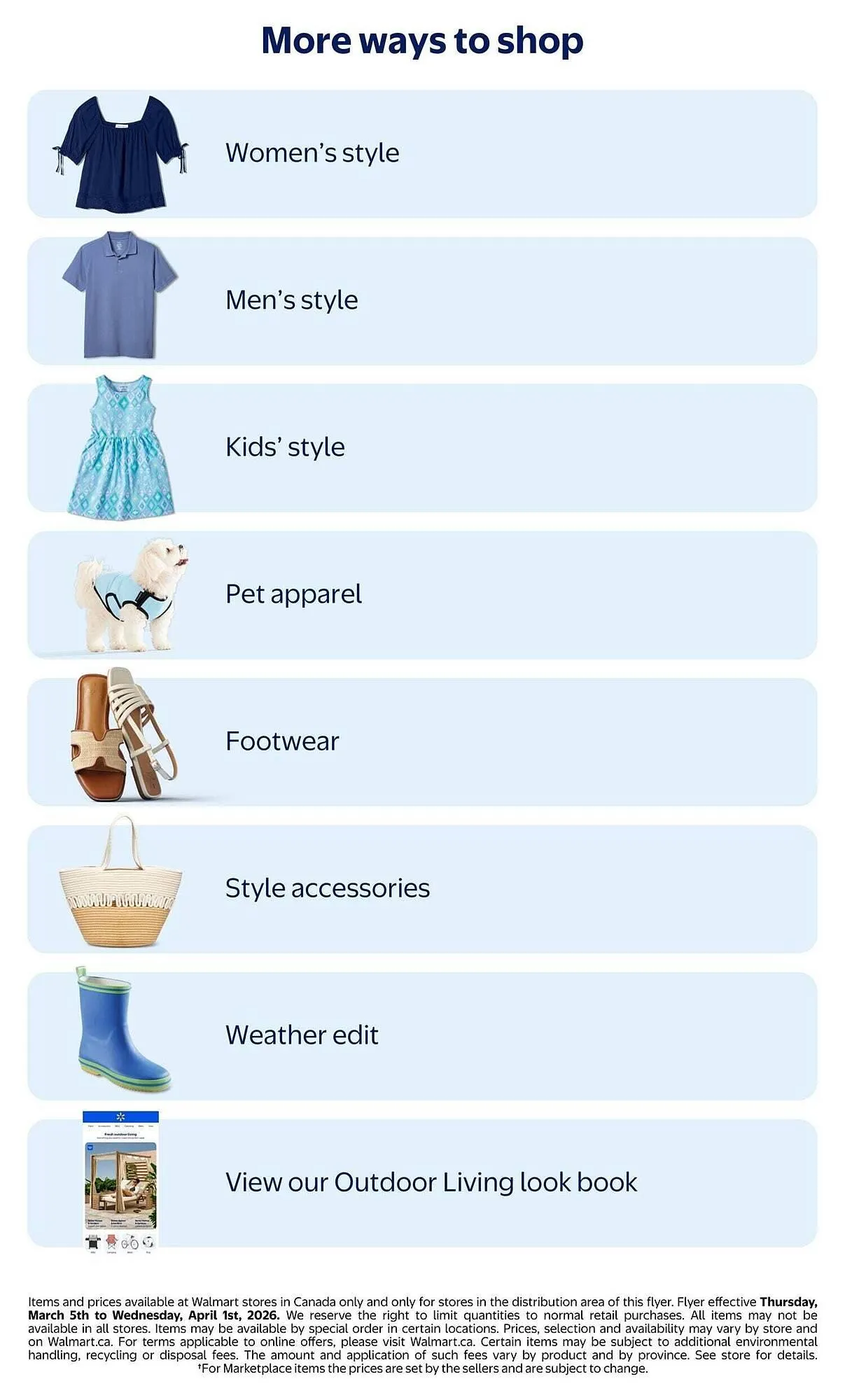 Walmart flyer from March 5 to March 12 2026 - flyer page 14