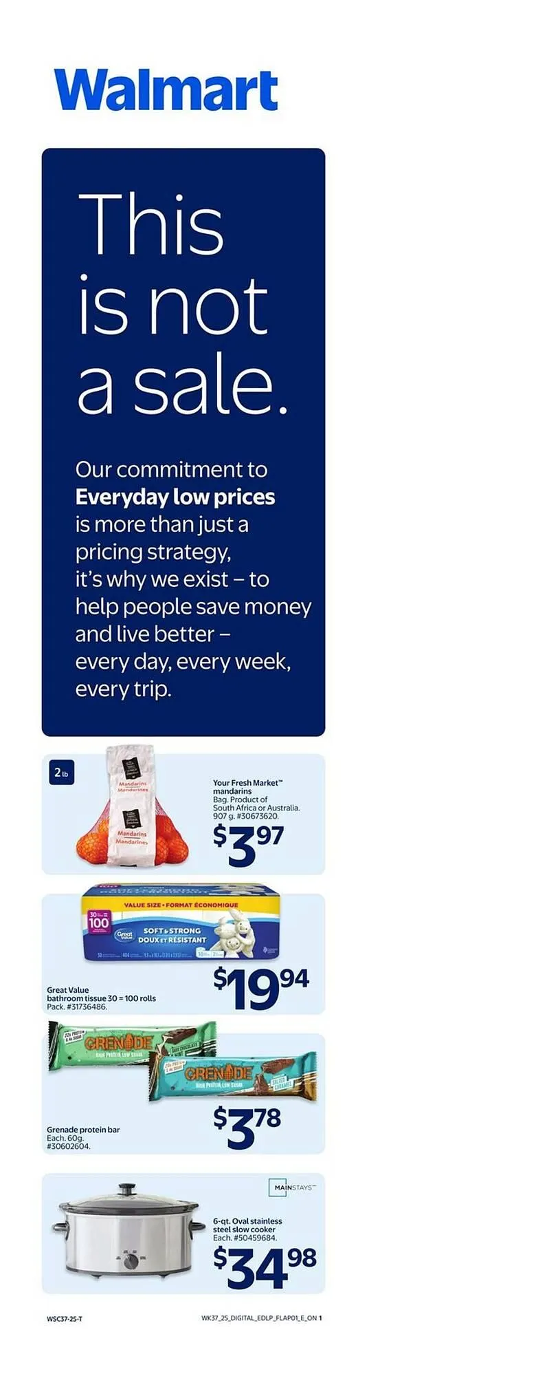 Walmart flyer from October 9 to October 15 2025 - flyer page 2